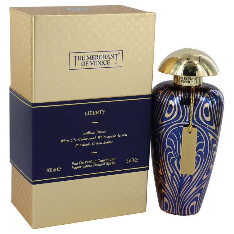 Liberty Fragrance By The Merchant Of Venice 3.4 Oz Eau De Parfum Spray For Unisex In Box